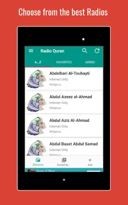 Quran Radio android App screenshot 5