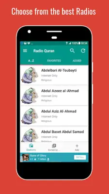 Quran Radio android App screenshot 8